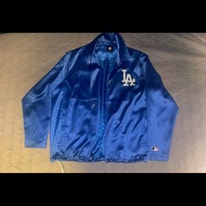 Kith x Los Angeles Dodgers Satin Coach Jacket